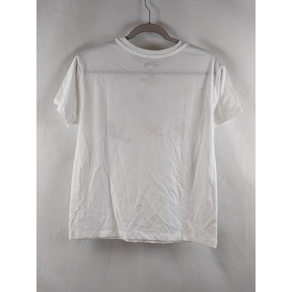Disney Aristocats Short Sleeve Graphic TShirt XS White Casual Pullover Crew Tee‎ - Picture 6 of 6
